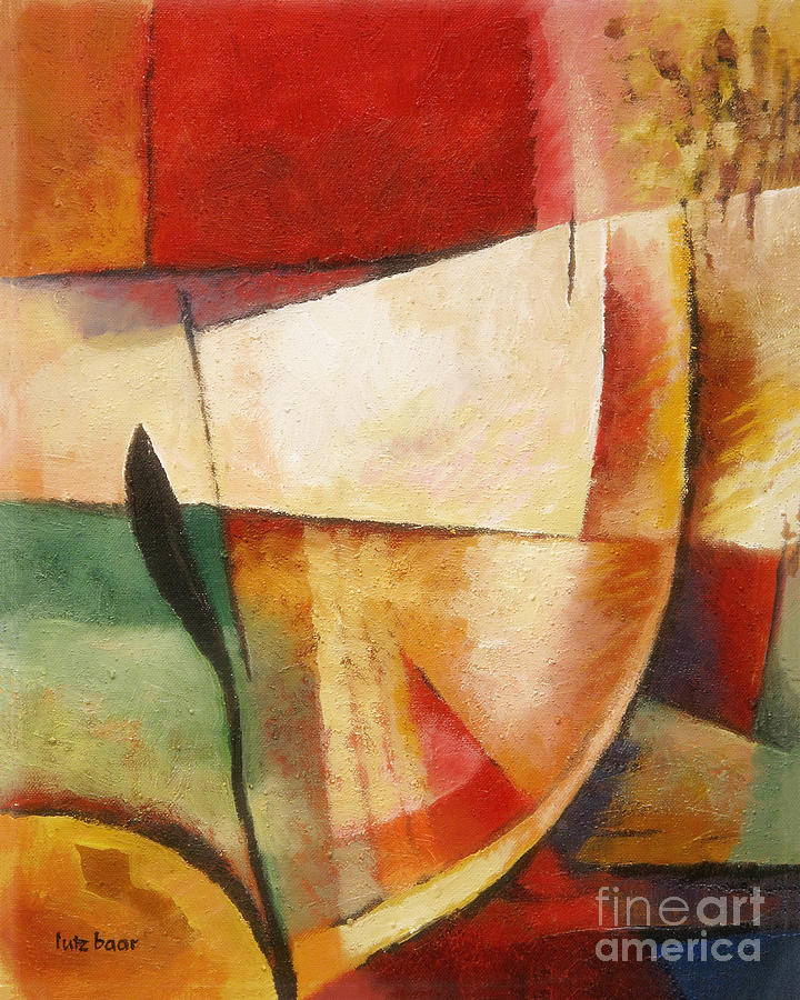 Abstract Painting - Composition by Lutz Baar