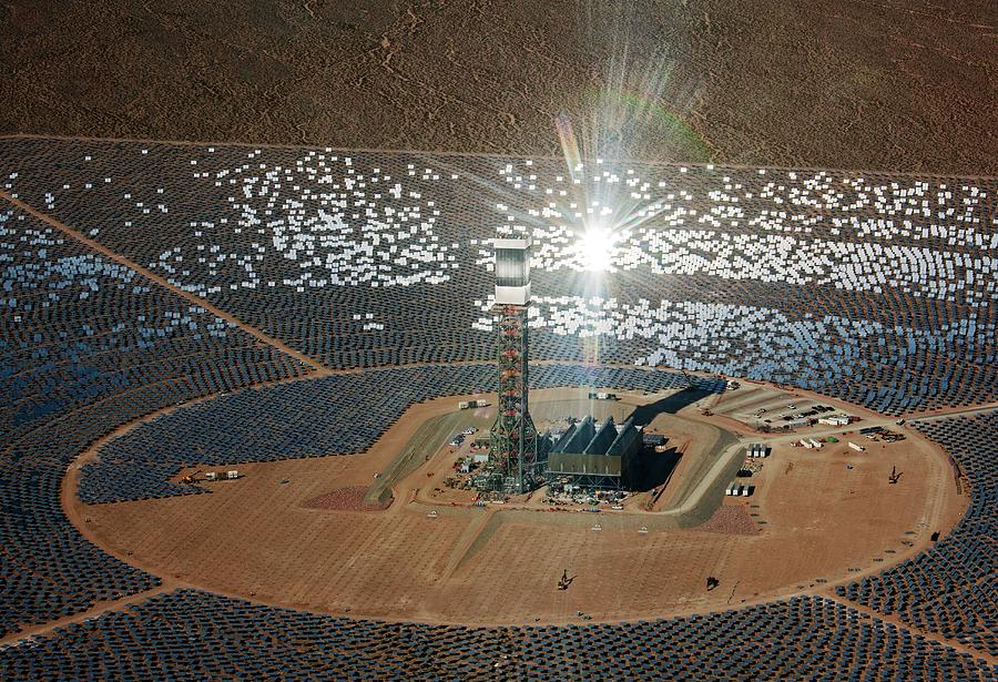 Concentrating Solar Power Plant #1 Photograph by Jim West