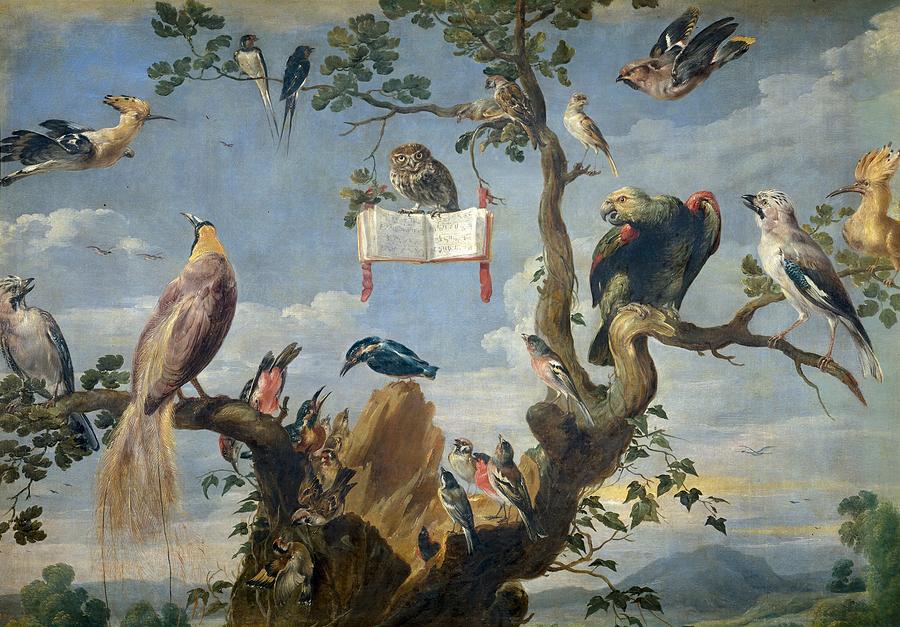 Concert of Birds Painting by Frans Snyders