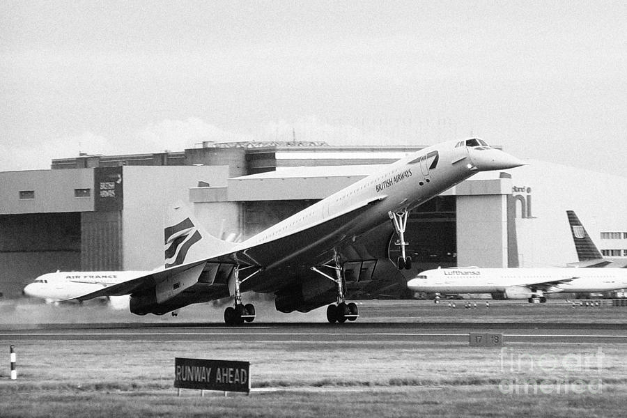 Concorde #1 Photograph by Greg Bajor