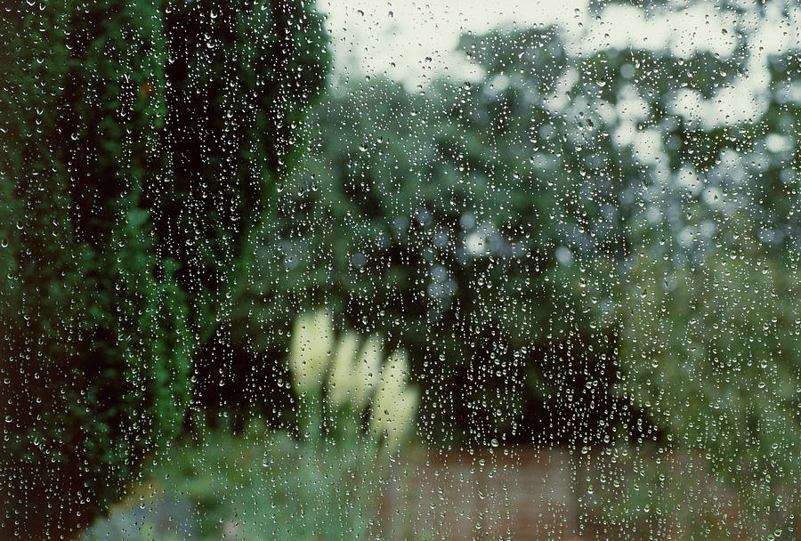 Condensation On Surface Of A Window Photograph by Science Photo Library