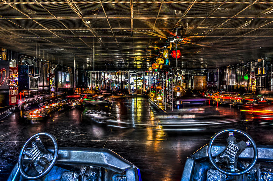 coney island bumper cars