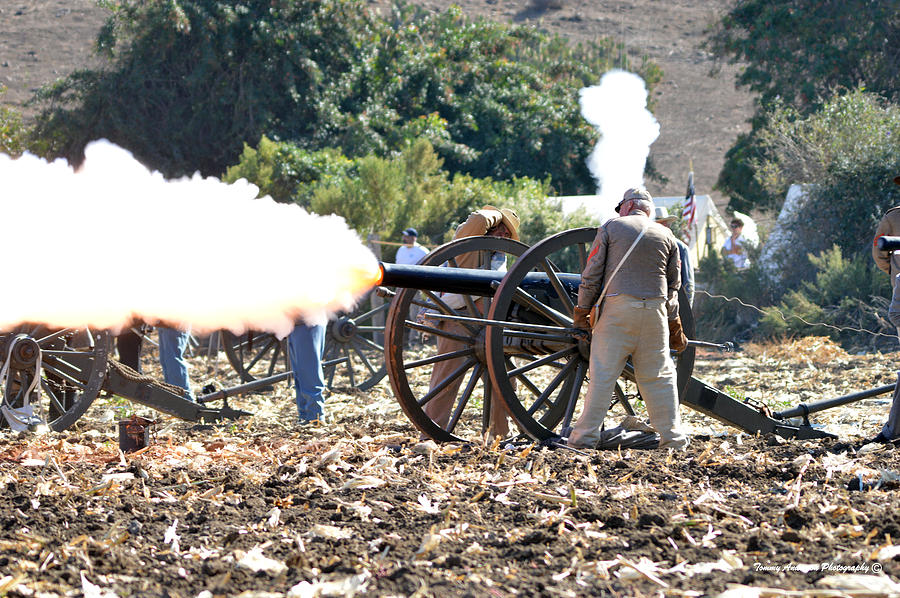 Confederate Artillery Photograph By Tommy Anderson - Fine Art America