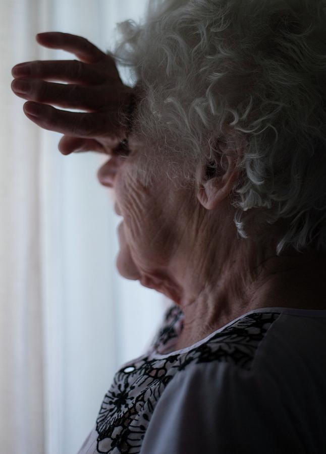 Confused Elderly Woman 1 Photograph By Cristina Pedrazzini Science Photo Library Pixels