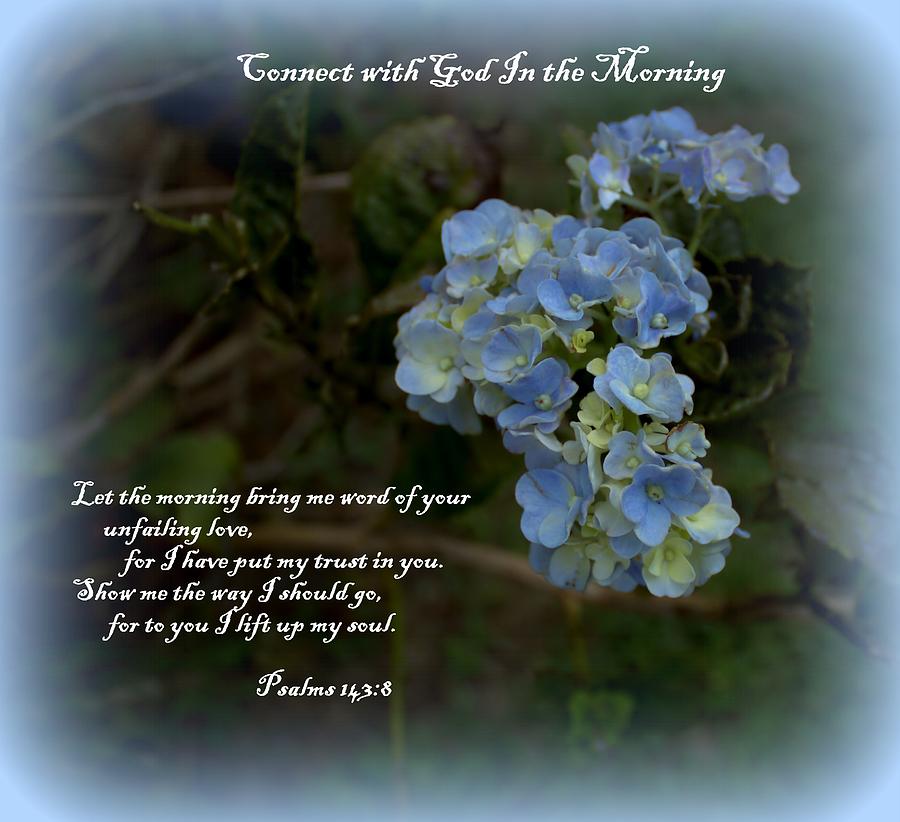 Connect With God In The Morning Photograph