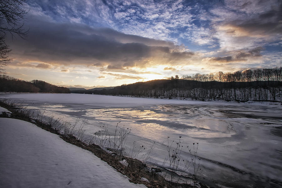 Connecticut River Dawn Photograph by Tom Singleton
