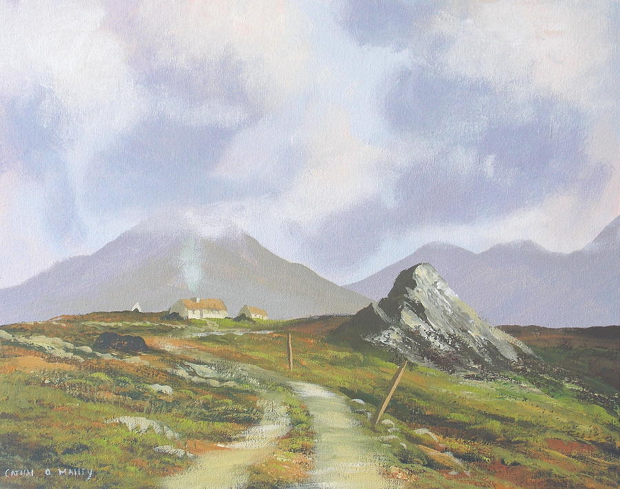 Connemara Cottage #1 Painting by Cathal O malley