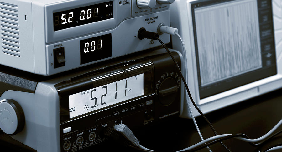 Control Panel In Lab #1 Photograph by Wladimir Bulgar