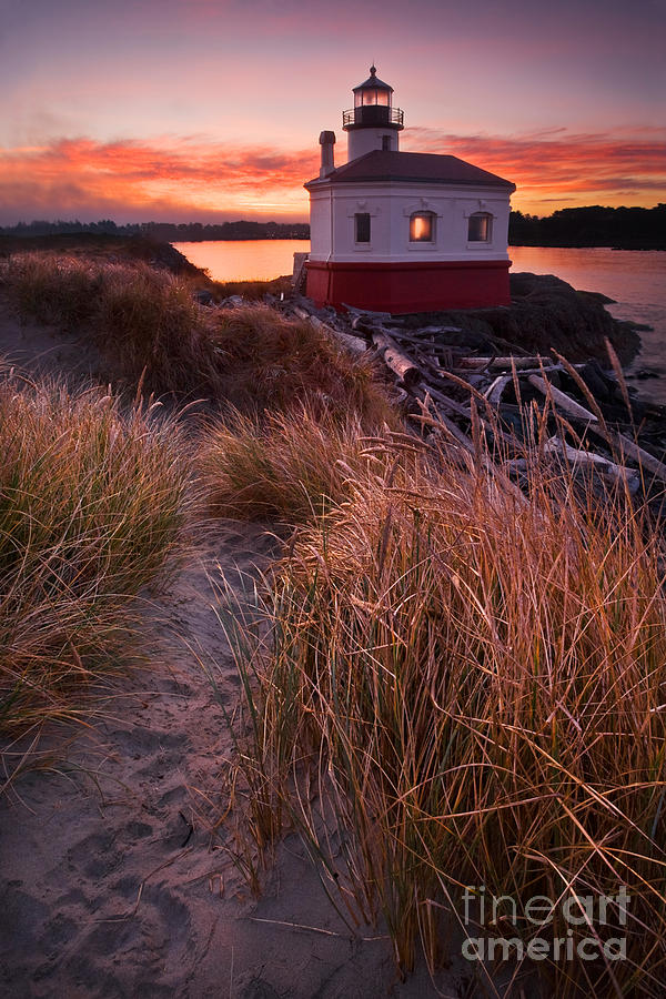 Coquille River Lighthouse #2 Photograph by Sean Bagshaw