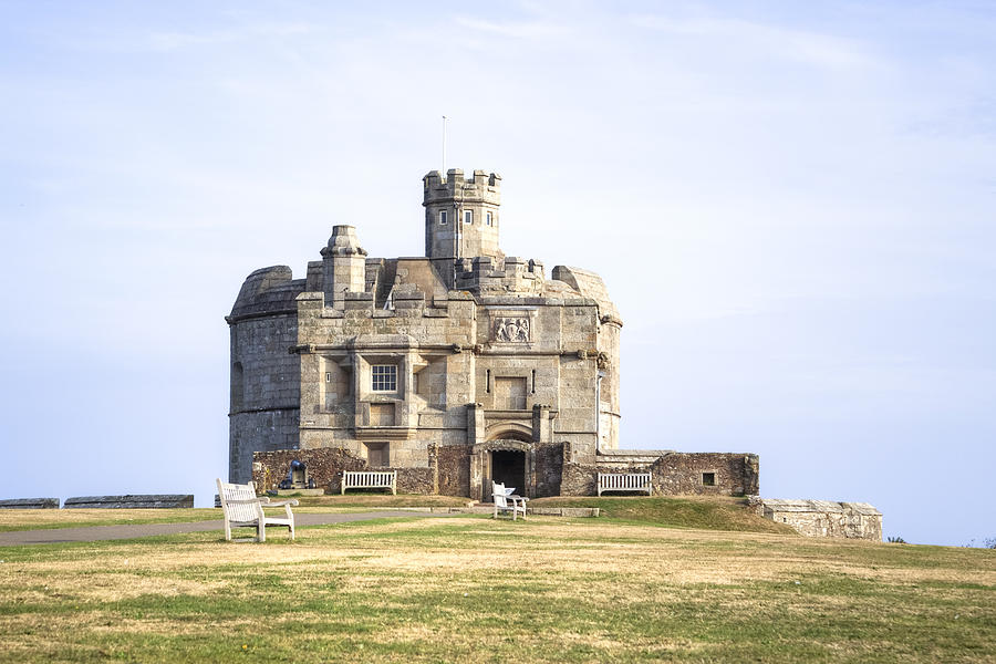 Castle Photograph - Cornwall - Pendennis Castle #1 by Joana Kruse