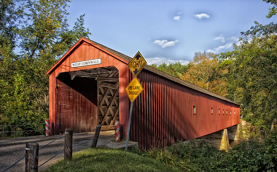 Cornwall Bridge in Connecticut #1 Photograph by Mountain Dreams