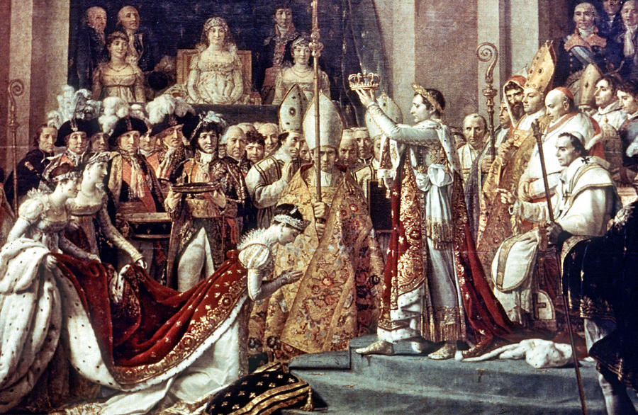 Coronation Of Napoleon Painting by Granger - Pixels Merch