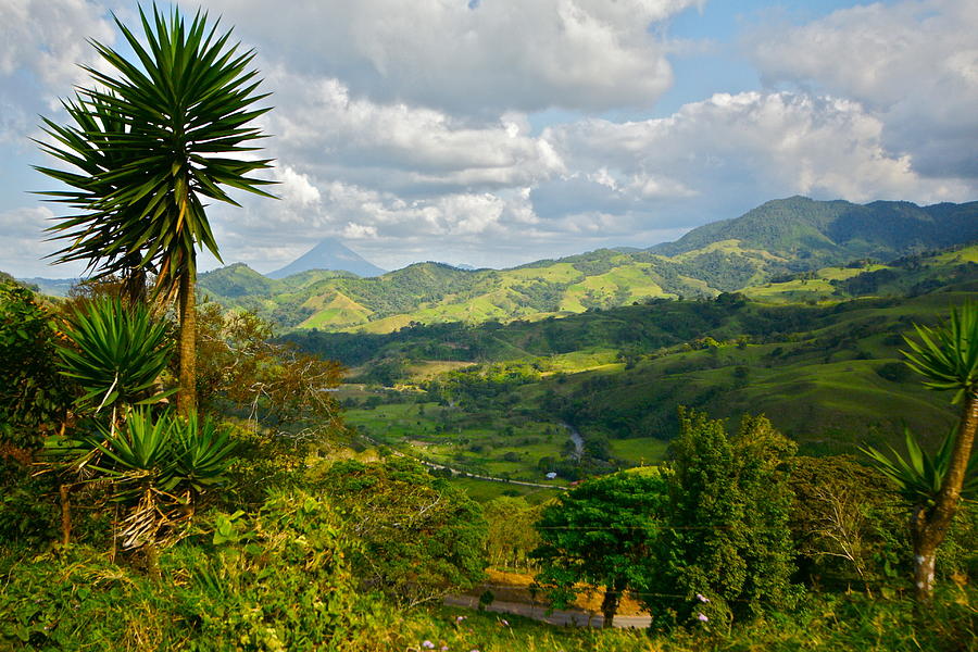 Costa Rica landscape Arenal Volcano Photograph by Blair Seitz - Fine ...