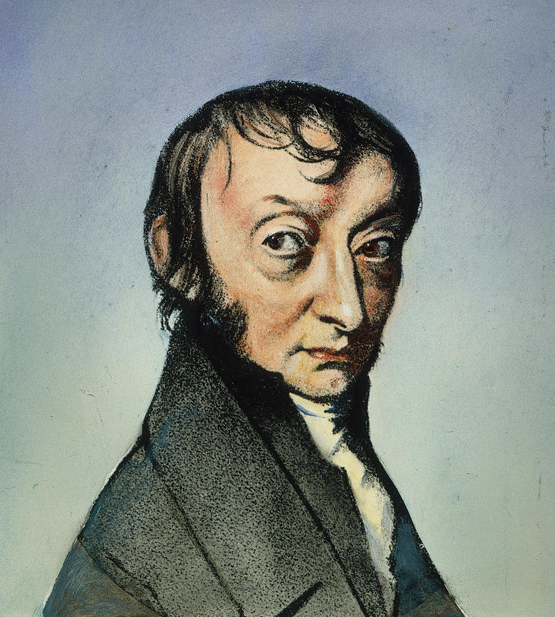 Count Amedeo Avogadro (1776-1856) #1 Painting by Granger