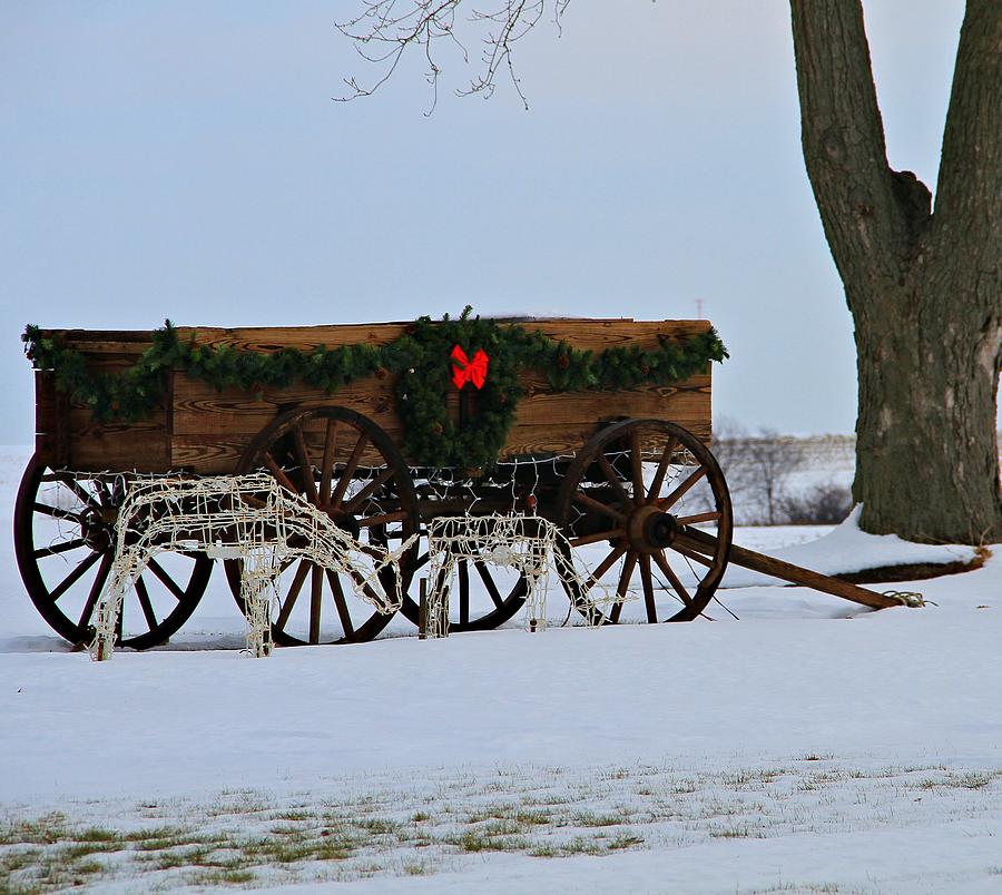 Country Christmas Photograph by Dan Sproul