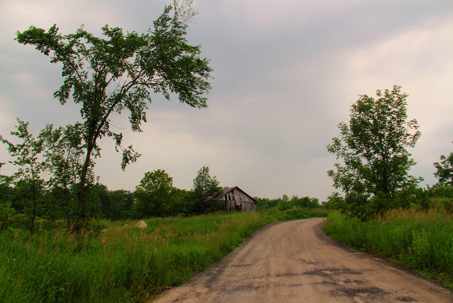 Landscape Photograph - Country Road #1 by Jim Vance