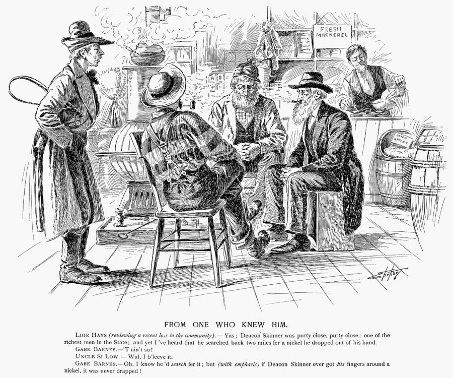 Country Store, 1894 #1 Painting by Granger Country Store, 1894 #1 Painting by Granger