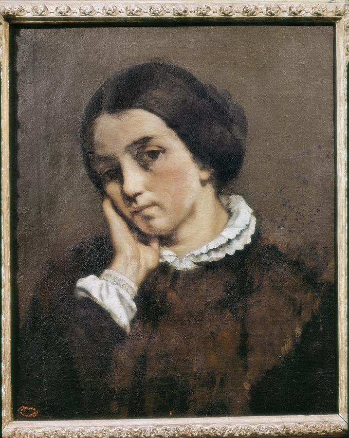 Courbet, Gustave 1819-1877. Portrait #1 Photograph by Everett