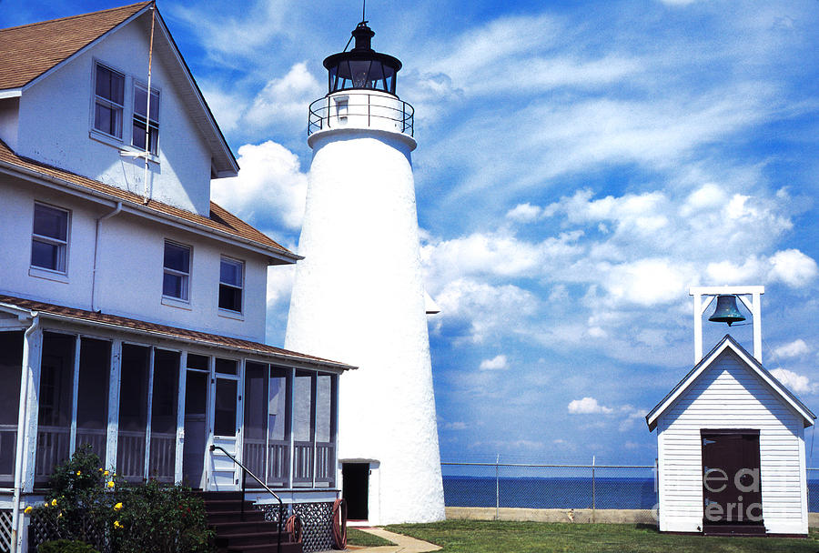 Cove Point Lighthouse #1 Photograph by Thomas R Fletcher
