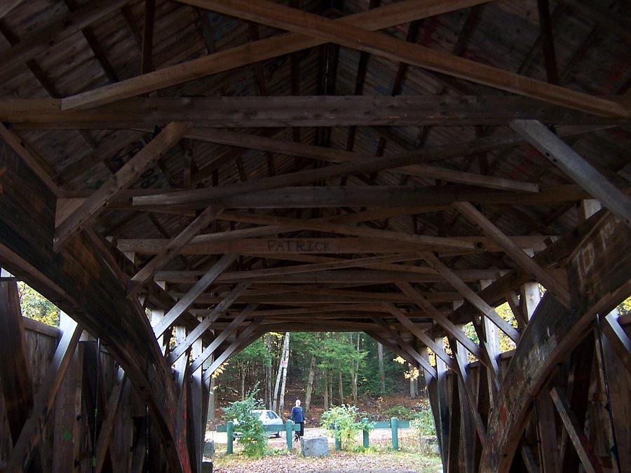 Covered Bridge Photograph by Catherine Gagne