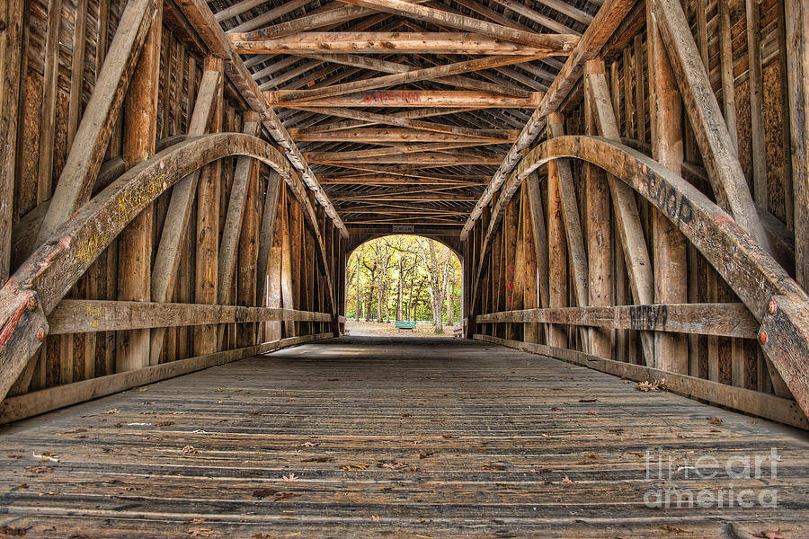 Covered Bridge  #1 Photograph by Scott Wood