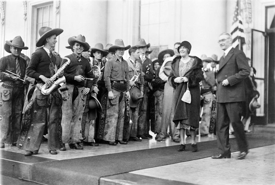 Cowboy Band, 1929 #1 Photograph by Granger