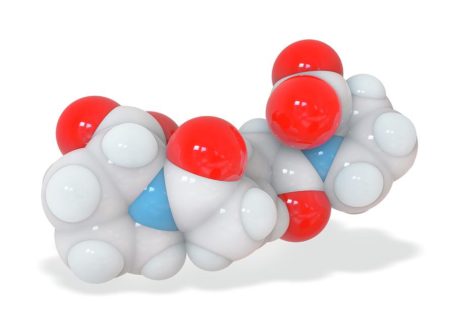 Chemical Photograph - Cphpc Anti-amyloid Drug Molecule #1 by Ramon Andrade 3dciencia