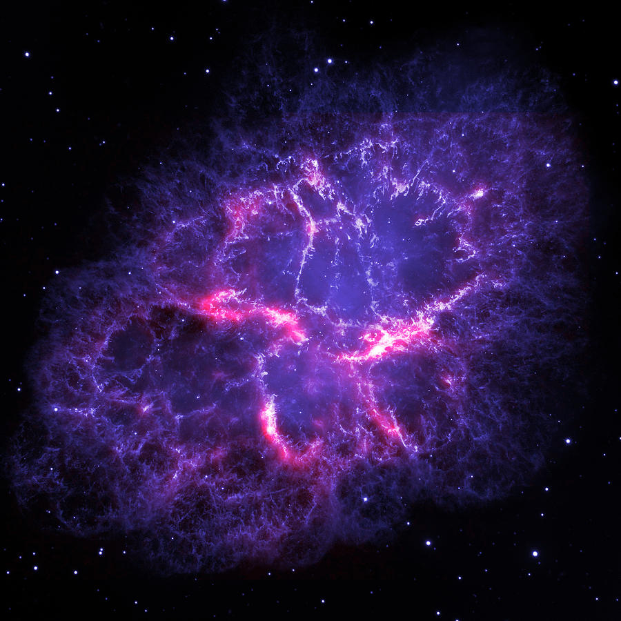 Crab Nebula #1 Photograph by Celestial Images