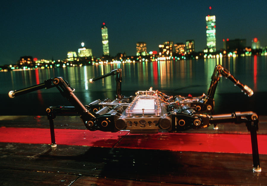 Crab Robot #1 Photograph by Peter Menzel/science Photo Library