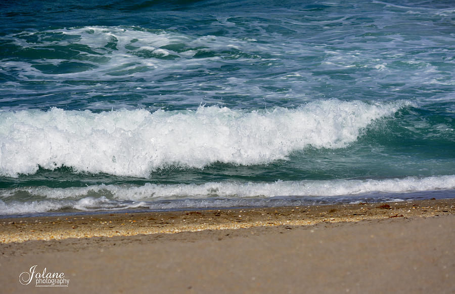 Crashing Waves #1 Photograph by Jody Lane