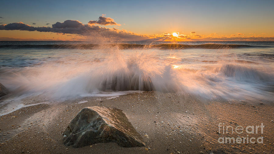 Mv Photograph - Crashing Waves by Michael Ver Sprill Mv Photograph - Crashing Waves by Michael Ver Sprill