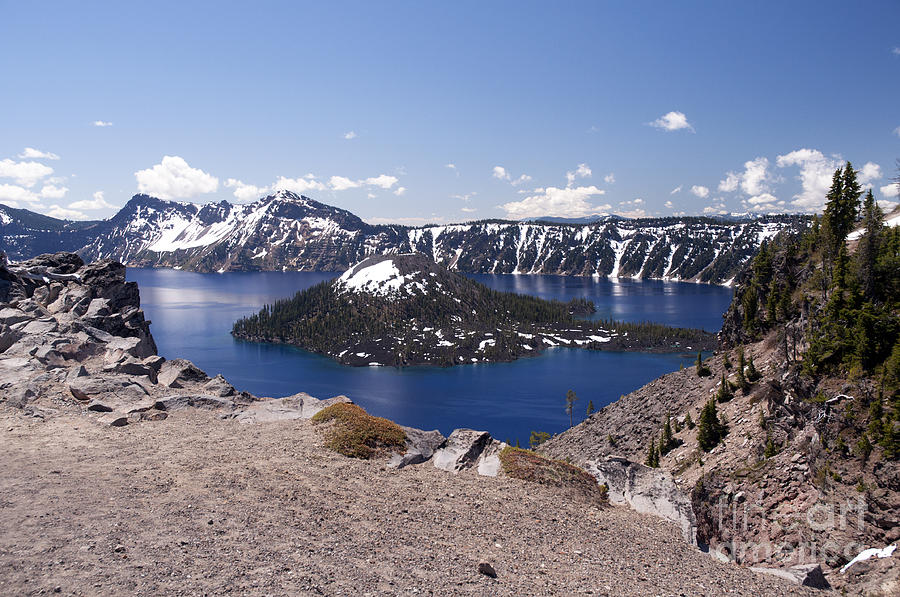 750P Crater Lake Oregon Photograph by NightVisions