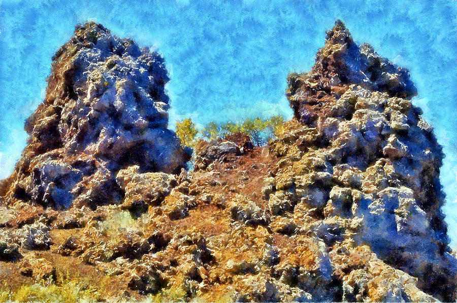 Craters of the Moon Cinder Crags #1 Digital Art by Kaylee Mason
