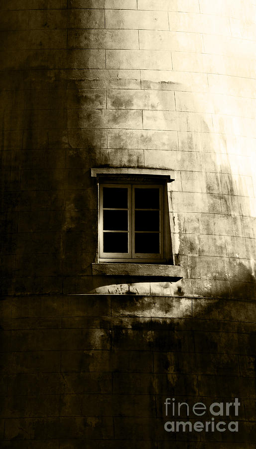 Creepy Windmill Window #1 Photograph by Jorgo Photography