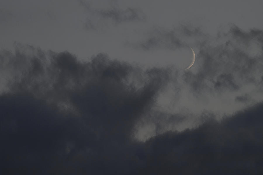 Crescent Moon #1 Photograph by Daniel Kasztelan - Fine Art America