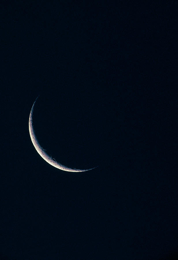 Crescent Moon #1 Photograph by David Nunuk/science Photo Library