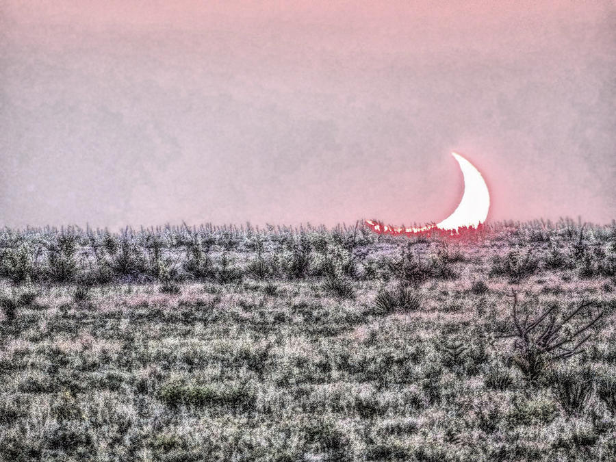 Crescent Sunset #1 Photograph by Tom DiFrancesca