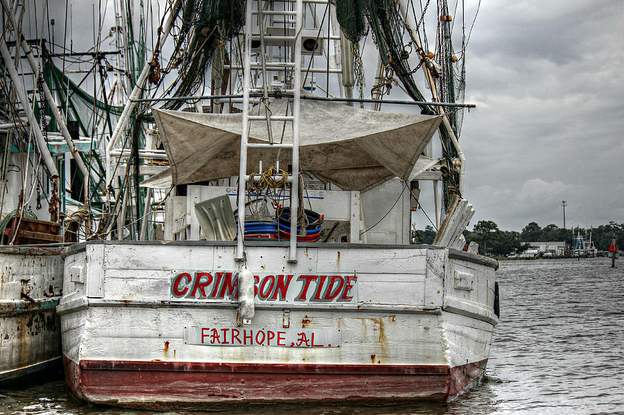 Crimson Tide on the Bon Secour #1 Photograph by Lynn Jordan