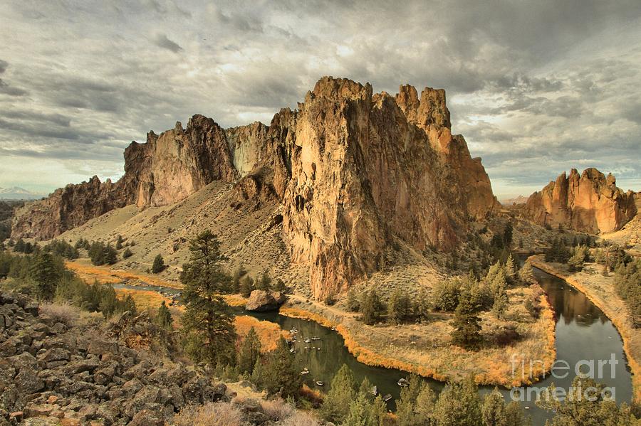 Crooked River Bend #1 Photograph by Adam Jewell