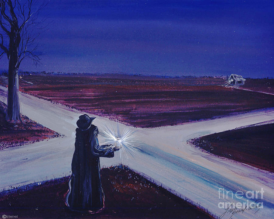 Crossroads #1 Painting by Lizi Beard-Ward