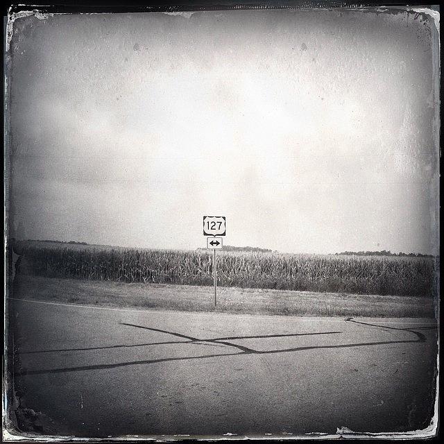Hipstamatic Photograph - Crossroads #1 by Natasha Marco