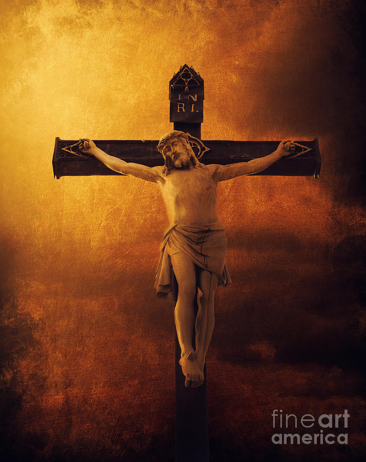 Crucifixcion Statue Photograph by Jelena Jovanovic