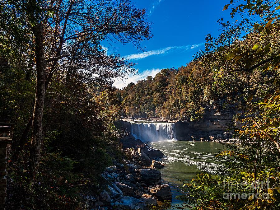 Cumberland Falls two #1 Photograph by Ken Frischkorn