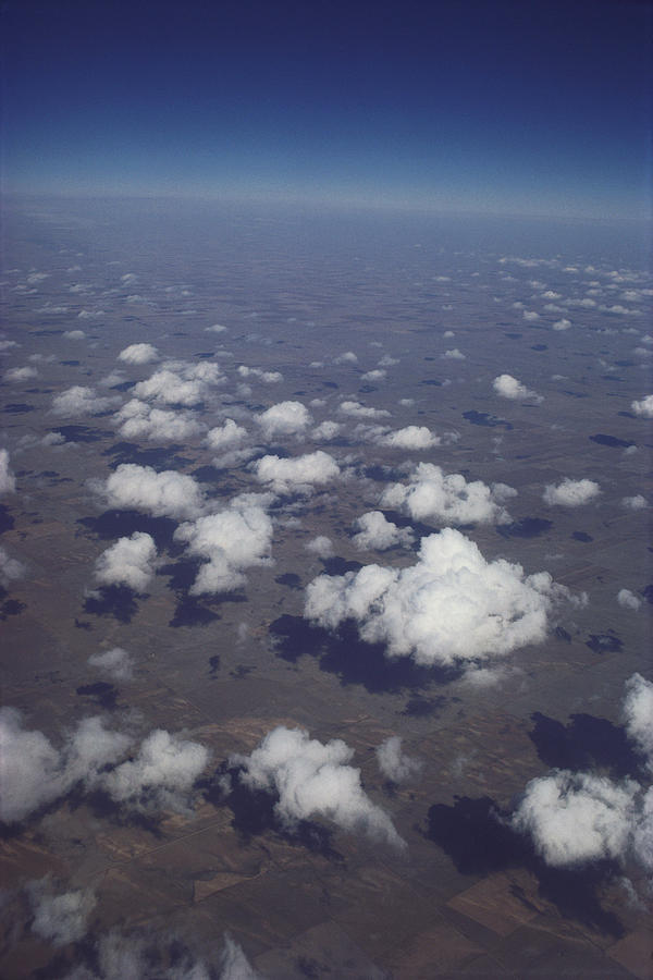Cumulus Clouds #1 Photograph by Henry Lansford