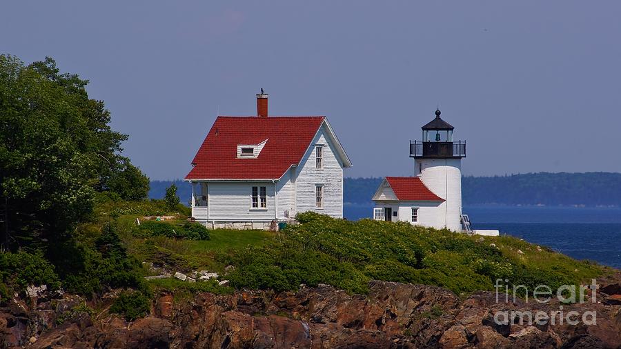 Curtis Island Lighthouse. #2 Photograph by New England Photography