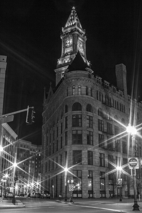 Custom House Tower in Boston  #1 Photograph by John McGraw