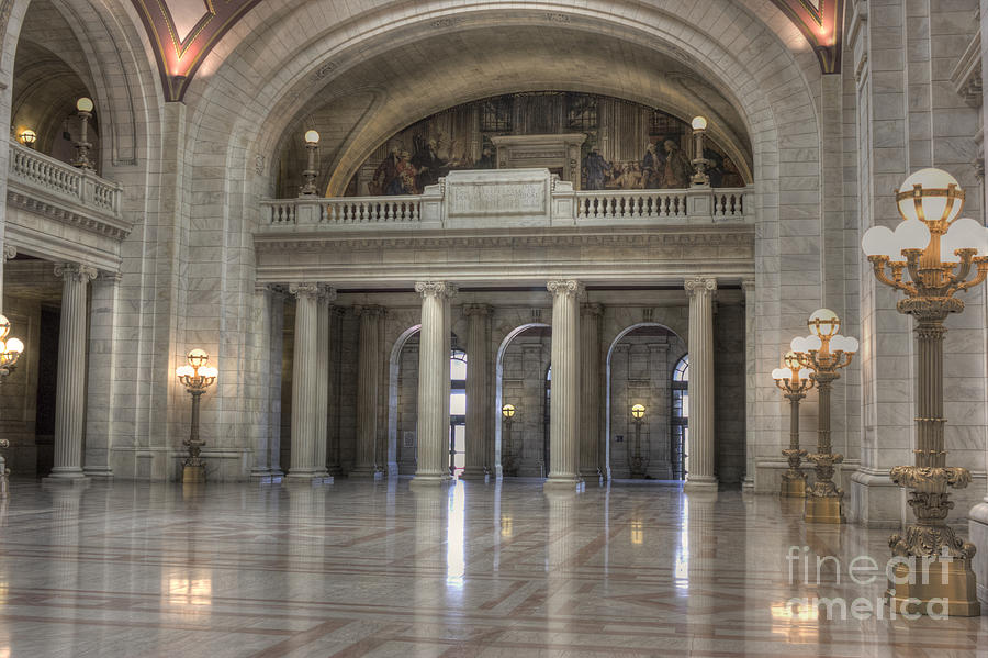 Cuyahoga County Building Photograph by David Bearden