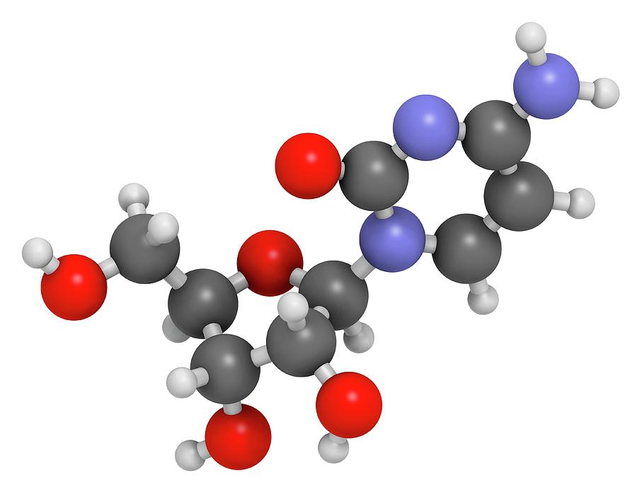 Cytidine Molecule Photograph by Molekuul - Fine Art America