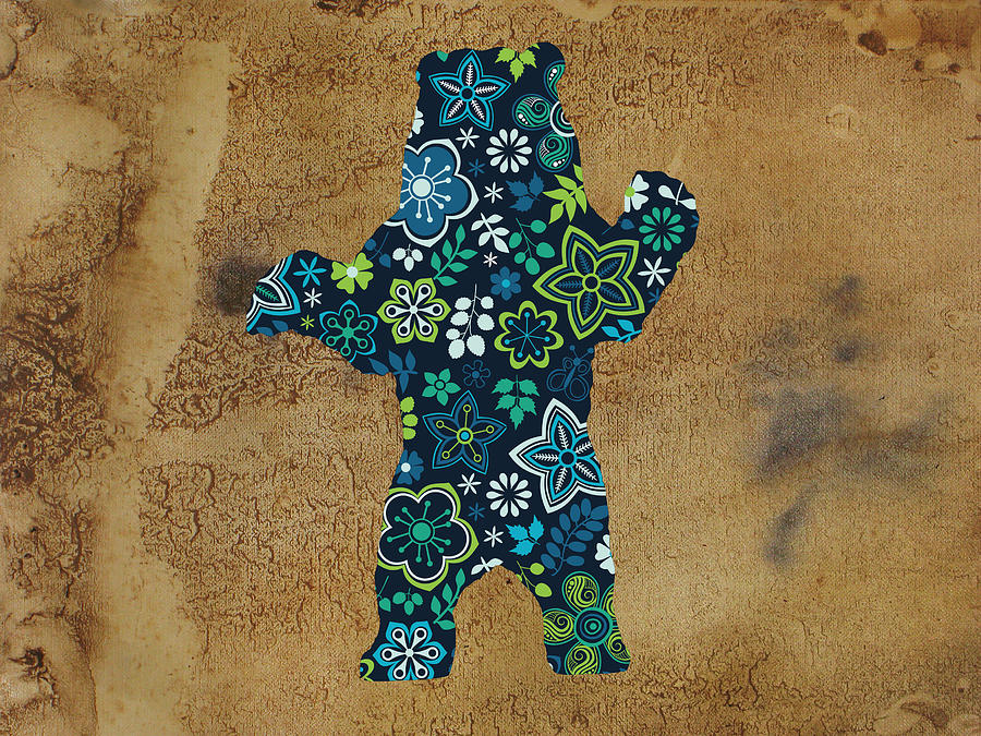 Da Bear #2 Painting by Celestial Images