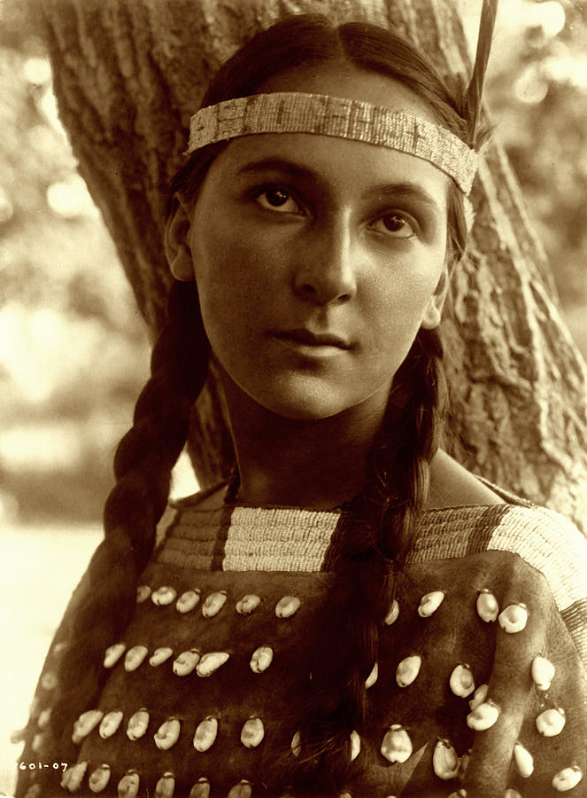 Dakota Sioux Indian Woman Photograph By Sheila Savage 